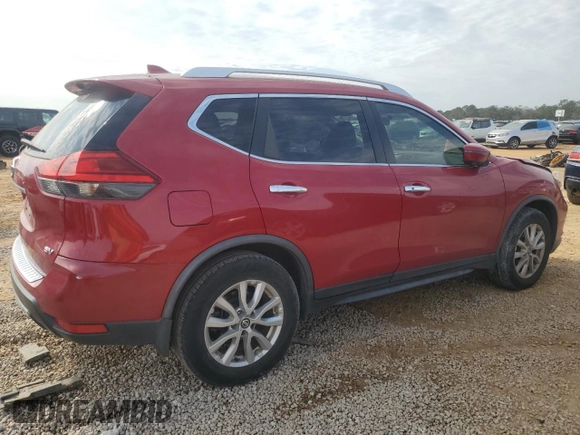 2017 Nissan Rogue S with VIN JN8AT2MT6HW393849, listed as a Copart auction lot 43326035 with 81,459 mi miles and Salvage Title. Bid and sale history available at carsss.com. Image 3.