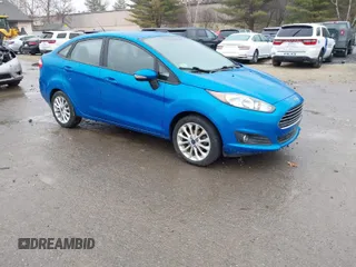 2014 Ford Fiesta SE with VIN 3FADP4BJ6EM204449, listed as a IAAI auction lot 41992813 with 92,026 mi miles. Bid and sale history available at carsss.com. Image 1.