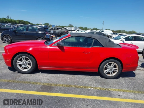 2014 Ford Mustang V6 with VIN 1ZVBP8EM8E5234165, listed as a IAAI auction lot 41845442 with 78,929 mi miles. Bid and sale history available at carsss.com. Image 14.
