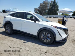 2024 Nissan ARIYA Evolve+ with VIN JN1BF0BAXRM435601, listed as a Copart auction lot 56376795 with 3,051 mi miles and Salvage title. Bid and sale history available at DreamBid. Image 4.