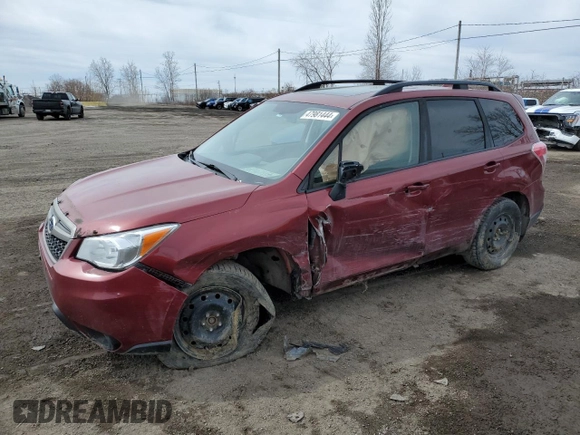 2016 Subaru Forester 2.5i Limited with VIN JF2SJCHC0GH552035, listed as a Copart auction lot 47981444 with 308,795 mi miles and Salvage Title. Bid and sale history available at carsss.com. Image 1.