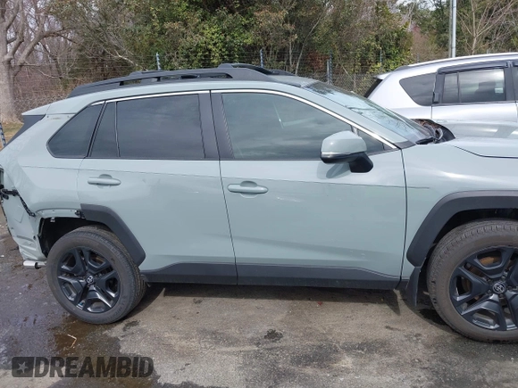 2023 Toyota RAV4 Adventure with VIN 2T3J1RFV5PW340095, listed as a IAAI auction lot 41719539 with 12,382 mi miles. Bid and sale history available at carsss.com. Image 13.