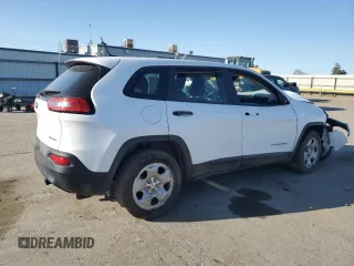 2014 Jeep Cherokee Sport with VIN 1C4PJLAB4EW241559, listed as a Copart auction lot 48268515 with 120,084 mi miles and Salvage Title. Bid and sale history available at DreamBid. Image 3.