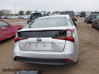 2022 Toyota Prius L Eco with VIN JTDKAMFU9N3185999, listed as a IAAI auction lot 41428106 with 50,798 mi miles. Bid and sale history available at carsss.com. Image 16.