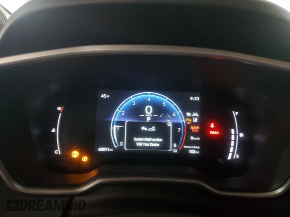 2023 Toyota Corolla Cross XLE with VIN 7MUDAABG7PV068968, listed as a Copart auction lot 51922695 with 43,911 mi miles and Salvage title. Bid and sale history available at DreamBid. Image 9.