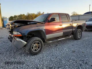 2004 Dodge Dakota SLT with VIN 1D7HG48N54S751729, listed as a Copart auction lot 75337434 with 0 mi miles and Salvage Title. Bid and sale history available at carsss.com. Image 1.