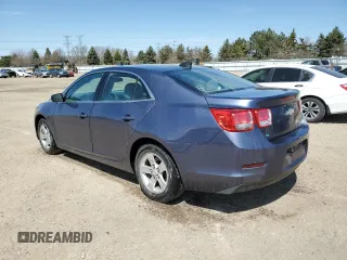 2015 Chevrolet Malibu LS with VIN 1G11B5SLXFF167497, listed as a Copart auction lot 52866155 with 74,968 mi miles and Salvage Title. Bid and sale history available at DreamBid. Image 2.