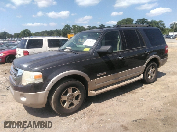 2007 Ford Expedition Eddie Bauer with VIN 1FMFU17577LA73232, listed as a IAAI auction lot 42771394 with 250,975 mi miles and . Bid and sale history available at DreamBid. Image 2.