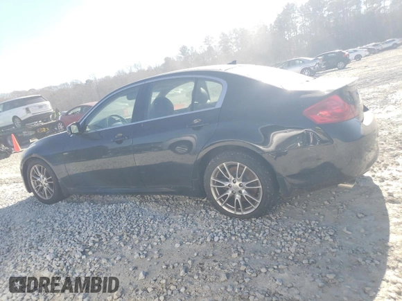 2008 Infiniti G35 with VIN JNKBV61E78M208502, listed as a Copart auction lot 86356974 with Not Provided miles and Clean Title. Bid and sale history available at DreamBid. Image 2.