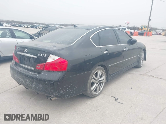 2008 Infiniti M with VIN JNKBY01E78M500350, listed as a IAAI auction lot 41740865 with Not provided miles and . Bid and sale history available at DreamBid. Image 4.