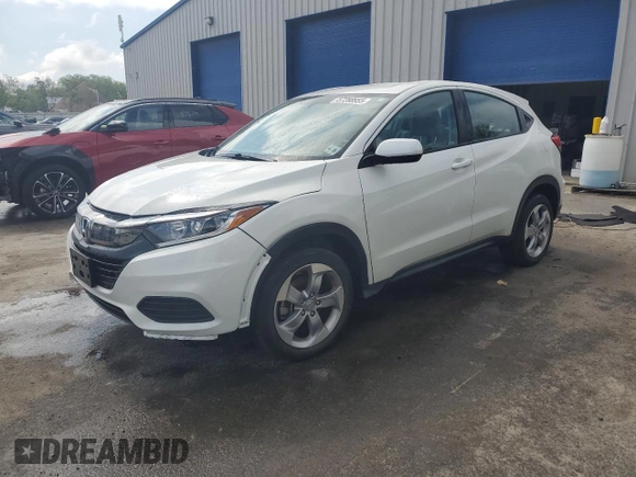 2021 Honda HR-V LX with VIN 3CZRU6H30MM718531, listed as a Copart auction lot 57288955 with 21,556 mi miles and Salvage title. Bid and sale history available at DreamBid. Image 1.