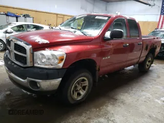 2008 Dodge 1500 SLT with VIN 1D7HU18N78J207154, listed as a Copart auction lot 86970994 with 107,944 mi miles and Clean Title. Bid and sale history available at carsss.com. Image 1.