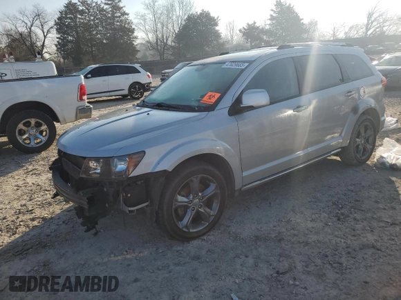 2014 Dodge Journey Crossroad with VIN 3C4PDCGG2ET280179, listed as a Copart auction lot 47629665 with 164,625 mi miles and Salvage title. Bid and sale history available at DreamBid. Image 1.