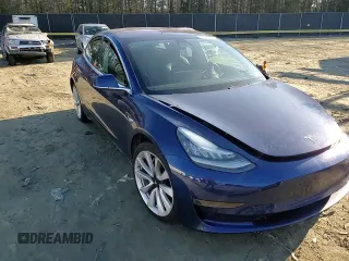 2018 Tesla Model 3 Long Range Battery with VIN 5YJ3E1EB6JF117440, listed as a Copart auction lot 42785235 with 105,459 mi miles and Salvage Title. Bid and sale history available at DreamBid. Image 10.
