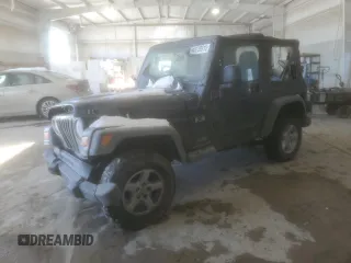 2004 Jeep Wrangler X z VIN 1J4FA39SX4P754012, wystawiony jako Copart lot #45239915 z przebiegiem 160 473 mil mil oraz Szkoda całkowita • Salvage title. Historia ofert i sprzedaży dostępna na DreamBid. Obrazek 1.