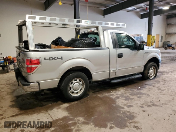 2014 Ford F-150 XL with VIN 1FTMF1EF8EFB92288, listed as a Copart auction lot 58770415 with 65,059 mi miles and Salvage title. Bid and sale history available at DreamBid. Image 3.