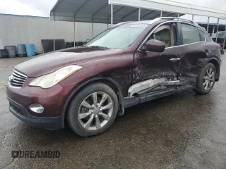 2012 Infiniti EX35 Journey with VIN JN1AJ0HP1CM401060, listed as a Copart auction lot 47703955 with 132,827 mi miles and Salvage Title. Bid and sale history available at carsss.com. Image 1.