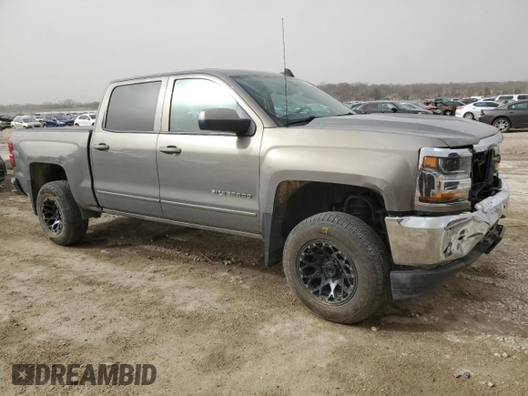 2017 Chevrolet Silverado 1500 LT with VIN 3GCUKREHXHG286476, listed as a Copart auction lot 49217215 with 109,422 mi miles and Salvage Title. Bid and sale history available at DreamBid. Image 4.