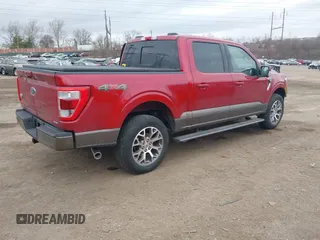 2022 Ford F-150 XL with VIN 1FTFW1E87NFC15893, listed as a IAAI auction lot 41673391 with 26,979 mi miles. Bid and sale history available at carsss.com. Image 4.
