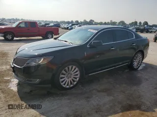 2013 Lincoln MKS with VIN 1LNHL9DK6DG602906, listed as a Copart auction lot 60415525 with 158,151 mi miles and Salvage title. Bid and sale history available at DreamBid. Image 1.