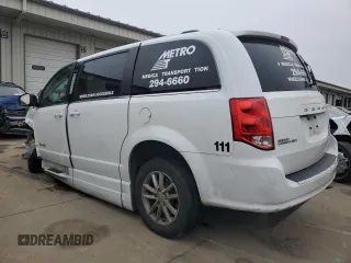 2019 Dodge Grand Caravan SXT with VIN 2C7WDGCG5KR584228, listed as a Copart auction lot 88709775 with 150,581 mi miles and Salvage Title. Bid and sale history available at DreamBid. Image 2.