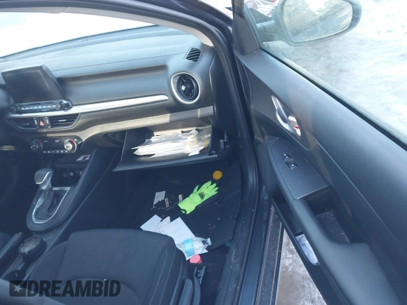 2019 Kia Forte LXS with VIN 3KPF24AD8KE032525, listed as a IAAI auction lot 41527715 with 33,561 mi miles and . Bid and sale history available at carsss.com. Image 5.