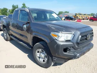 2020 Toyota Tacoma SR with VIN 5TFRX5GN0LX171330, listed as a IAAI auction lot 42695279 with 62,457 mi miles and . Bid and sale history available at DreamBid. Image 1.