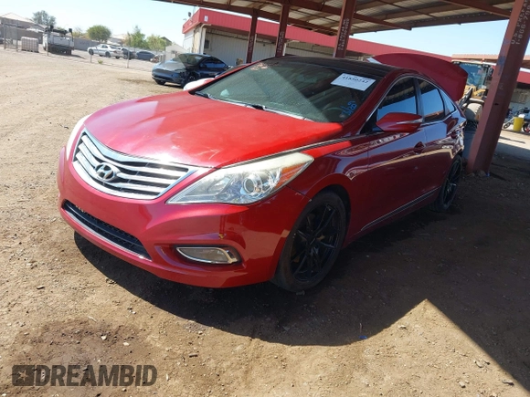 2012 Hyundai Azera with VIN KMHFH4JG2CA148859, listed as a IAAI auction lot 41850242 with 105,272 mi miles. Bid and sale history available at carsss.com. Image 17.