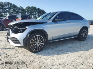 2021 Mercedes-Benz GLC 300 with VIN W1N0J8EB5MF900779, listed as a Copart auction lot 57772615 with 40,910 mi miles and Salvage title. Bid and sale history available at DreamBid. Image 1.