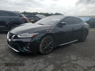 2019 Nissan Maxima S with VIN 1N4AA6AVXKC362178, listed as a Copart auction lot 63377985 with 80,824 mi miles and Salvage title. Bid and sale history available at DreamBid. Image 1.
