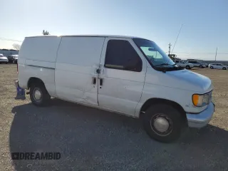 1999 Ford Econoline Cargo with VIN 1FTRE1420XHC02150, listed as a Copart auction lot 46551175 with 439,114 mi miles and Salvage Title. Bid and sale history available at carsss.com. Image 4.
