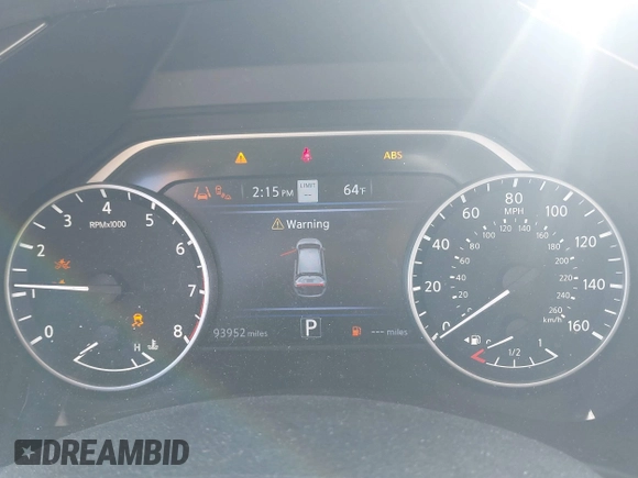 2019 Nissan Murano SL z VIN 5N1AZ2MS8KN164437, wystawiony jako IAAI lot #41836564 z przebiegiem 93 952 mil mil oraz . Historia ofert i sprzedaży dostępna na DreamBid. Obrazek 7.