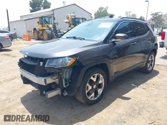 2018 Jeep Compass Limited with VIN 3C4NJCCB5JT253420, listed as a IAAI auction lot 42443809 with 98,057 mi miles and . Bid and sale history available at DreamBid. Image 21.