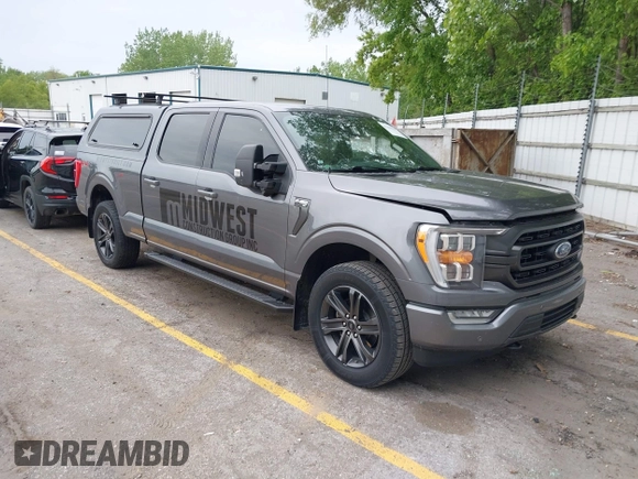 2021 Ford F-150 XL with VIN 1FTFW1E58MFA37383, listed as a IAAI auction lot 42396331 with 149,965 mi miles and . Bid and sale history available at DreamBid. Image 1.