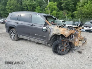 2024 Jeep Grand Cherokee Limited with VIN 1C4RJKBG1R8602639, listed as a Copart auction lot 47389415 with 11,951 mi miles and Salvage title. Bid and sale history available at DreamBid. Image 4.