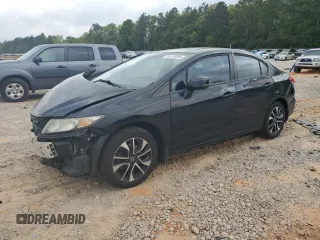 2013 Honda Civic EX with VIN 2HGFB2F80DH521820, listed as a Copart auction lot 51419205 with 137,119 mi miles and Salvage Title. Bid and sale history available at DreamBid. Image 1.