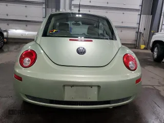 2007 Volkswagen New Beetle Coupe with VIN 3VWPW31C17M516668, listed as a Copart auction lot 47377115 with 216,568 mi miles and Salvage Title. Bid and sale history available at carsss.com. Image 6.