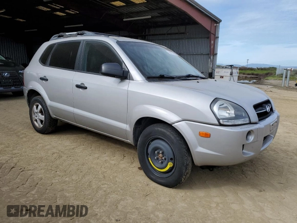 2005 Hyundai Tucson GL with VIN KM8JM12B85U146753, listed as a Copart auction lot 50213995 with 107,260 mi miles and Clean Title. Bid and sale history available at carsss.com. Image 4.