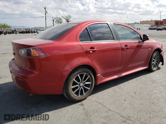 2017 Mitsubishi Lancer ES with VIN JA32U2FU9HU005882, listed as a Copart auction lot 66111984 with 131,154 mi miles and Salvage Title. Bid and sale history available at DreamBid. Image 3.