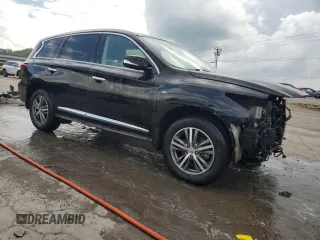 2020 Infiniti QX60 Luxe with VIN 5N1DL0MM8LC513422, listed as a Copart auction lot 63602605 with 94,044 mi miles and Salvage title. Bid and sale history available at DreamBid. Image 4.