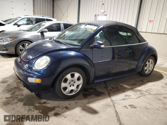 2003 Volkswagen Beetle GLS with VIN 3VWCK21Y03M310235, listed as a Copart auction lot 56853935 with 93,424 mi miles and Clean Title. Bid and sale history available at DreamBid. Image 1.