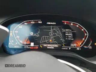 2020 BMW X3 M40i with VIN 5UXTY9C03L9C81167, listed as a Copart auction lot 85816284 with 42,211 mi miles and Salvage Title. Bid and sale history available at DreamBid. Image 9.