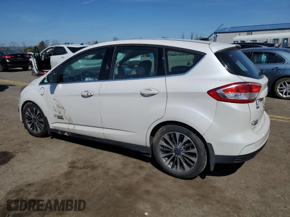 2017 Ford C-Max Energi Titanium with VIN 1FADP5FU1HL106901, listed as a Copart auction lot 51424934 with 0 mi miles. Bid and sale history available at carsss.com. Image 2.