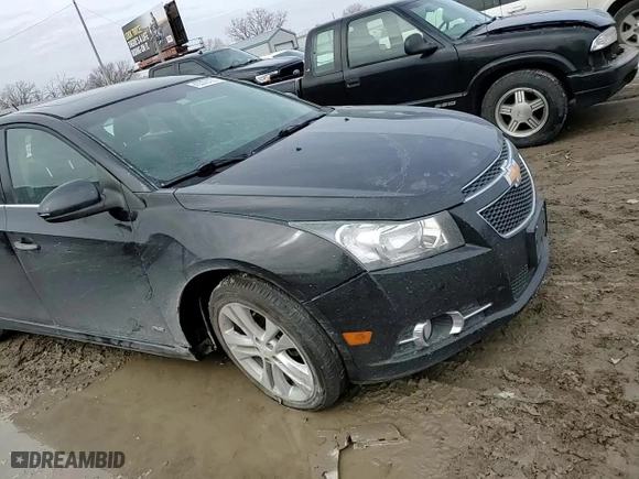 2011 Chevrolet Cruze LTZ with VIN 1G1PH5S97B7197350, listed as a Copart auction lot 45306105 with 136,171 mi miles and Salvage Title. Bid and sale history available at carsss.com. Image 11.