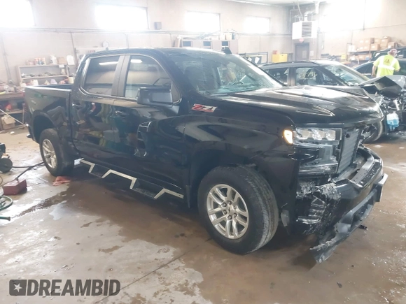 2019 Chevrolet Silverado 1500 RST with VIN 3GCUYEED9KG133843, listed as a IAAI auction lot 41848649 with 57,066 mi miles and . Bid and sale history available at DreamBid. Image 1.