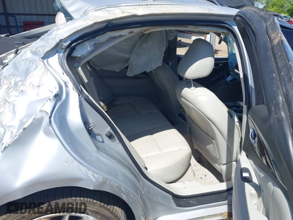 2018 Infiniti Q50 Luxe with VIN JN1EV7AR7JM438928, listed as a IAAI auction lot 42036766 with 125,149 mi miles and . Bid and sale history available at carsss.com. Image 8.