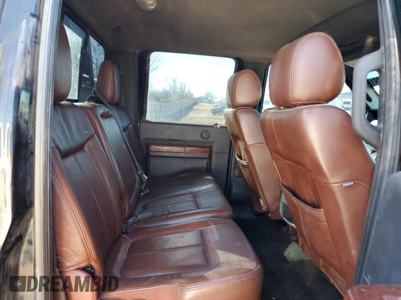 2012 Ford F-350 XL with VIN 1FT8W3DT1CEA04010, listed as a Copart auction lot 46789155 with Not Provided miles and Salvage Title. Bid and sale history available at DreamBid. Image 10.