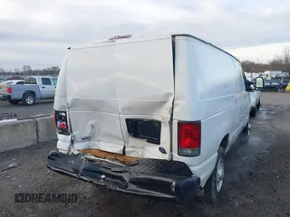 2008 Ford Econoline Cargo Commercial with VIN 1FTNE14W48DB61435, listed as a IAAI auction lot 40964343 with 223,969 mi miles and . Bid and sale history available at DreamBid. Image 6.