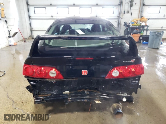 2006 Acura RSX z VIN JH4DC53806S010563, wystawiony jako Copart lot #48218765 z przebiegiem 126 703 mil mil oraz Szkoda całkowita • Salvage title. Historia ofert i sprzedaży dostępna na DreamBid. Obrazek 6.