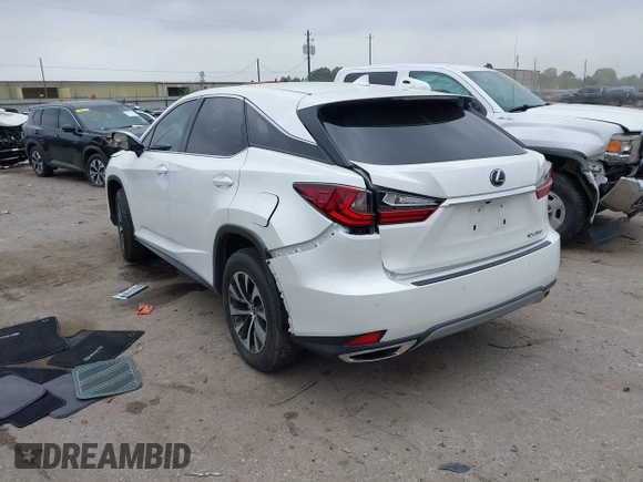 2020 Lexus RX 350 with VIN 2T2AZMAA7LC171391, listed as a IAAI auction lot 41906891 with 52,248 mi miles and . Bid and sale history available at DreamBid. Image 3.